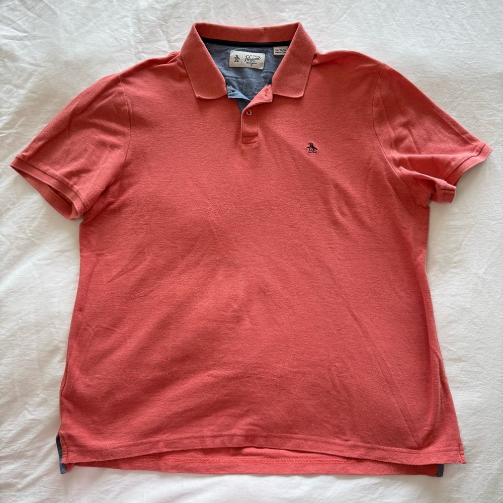 Original Penguin Coral Polo Shirt
